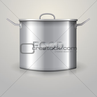 Illustration of high aluminum saucepan