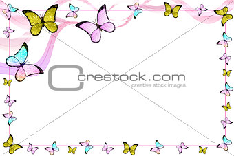 Butterflies and lines