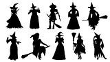 witch silhouettes