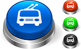 Trolley Icon on Internet Button