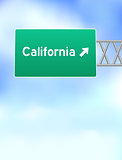 California Highway Sign