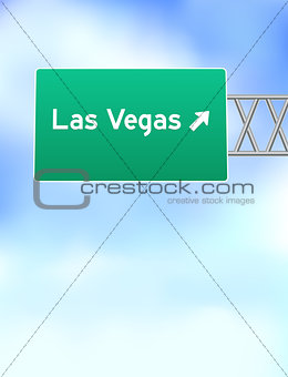 Las Vegas Highway Sign