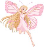Beautiful flying fairy 
