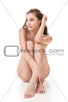Sexy nude Asian woman
