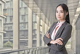 Attractive Asian business woman