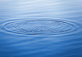 Circle on water