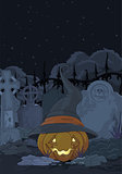 Cemetery pumpkin 