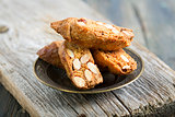 Biscotti with Almonds.