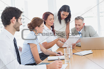 Business team in a meeting