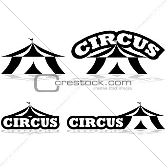 Circus icons
