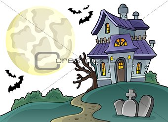 Haunted house theme image 1