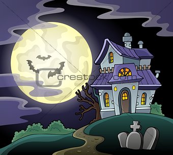 Haunted house theme image 2