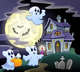 Haunted house theme image 3