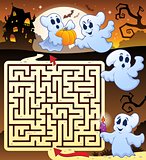Maze 3 with Halloween thematics
