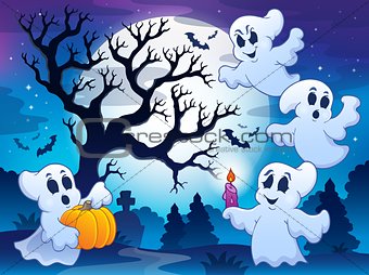 Spooky tree theme image 4