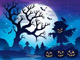 Spooky tree theme image 6