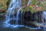 Bigar Cascade Falls in Nera Beusnita Gorges National Park, Romania