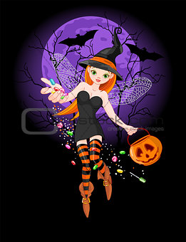 Halloween witch 