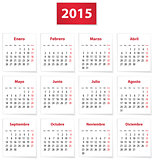 2015 Spanish calendar