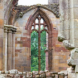 Details of an forgotten old Scottish Abbey