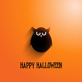 Halloween owl background