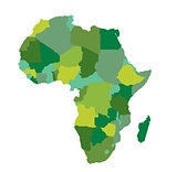 Africa map 