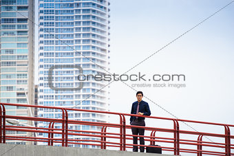 Portrait of proud and confident chinese office worker