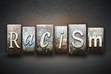 Racism Theme Letterpress