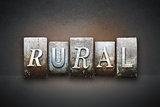 Rural Theme Letterpress