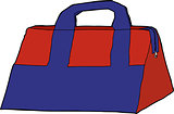 Red and Blue Bag