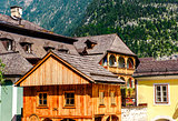 View of Hallstatt. Alpine village in Austria