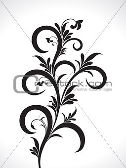 abstract artistic floral background