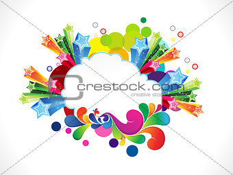 abstract colorful explode background