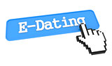 E-Dating Button with Hand Cursor.