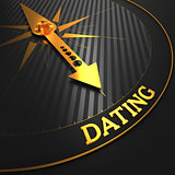 Dating - Golden Compass Needle.