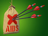 AIDS - Arrows Hit in Red Mark Target.