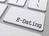 E-Dating on Keyboard Button.
