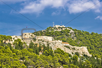 Fortica fortress in town of Hvar