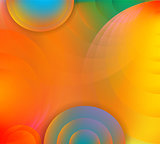 Abstract background with circles