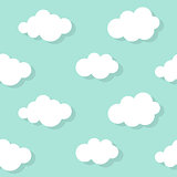 Abstract Cloud Background Vector Illustration