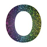 letter O of different colors