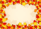 Autumn frame