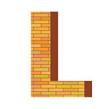 brick letter L