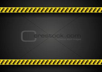 Danger tape abstract background