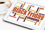 Black Friday shopping concept