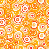 Abstract background with orange circles
