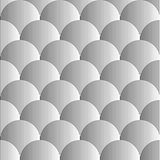 Design seamless monochrome sphere pattern