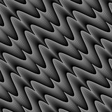 Design seamless monochrome zigzag wave pattern