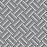 Design seamless monochrome metallic pattern