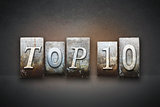 Top 10 Letterpress